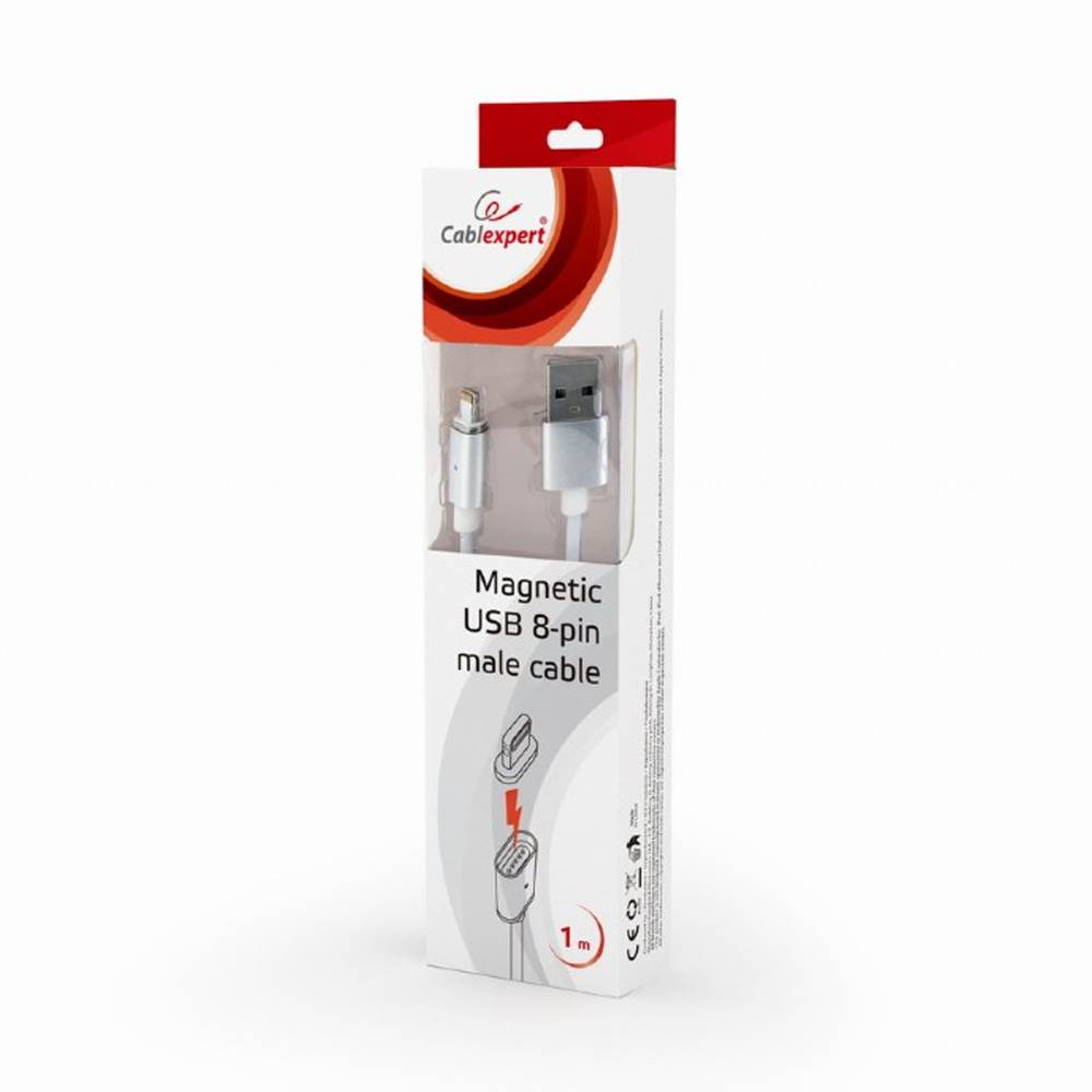 Кабель Cablexpert Magnetic USB 2.0 Lightning 1м